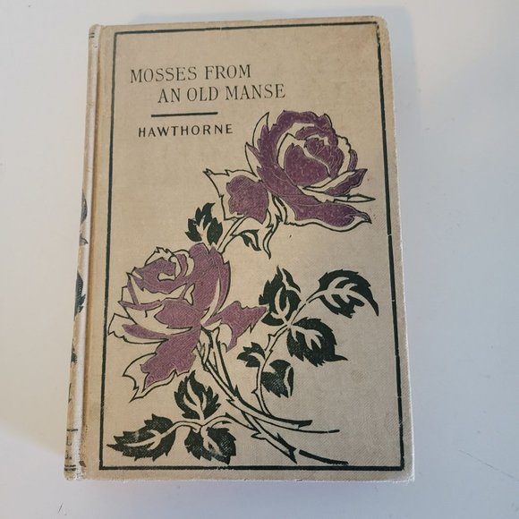 Mosses From An Old Manse Nathaniel Hawthorne Antiquarian HB Book - Picture 1 of 7